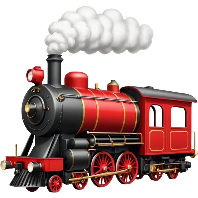Give me a 0-5-0 locomotive and put an ostrich body and head on the steam engine of the train and put a toilet on top second train car  emoji