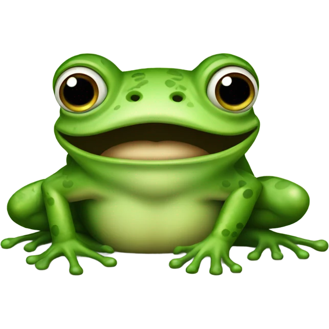 Mr crying frog emoji