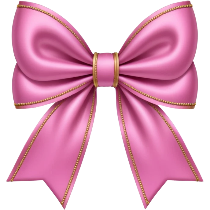 pink gothic bow emoji