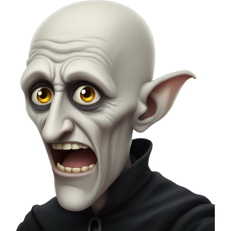 nosferatu crying emoji