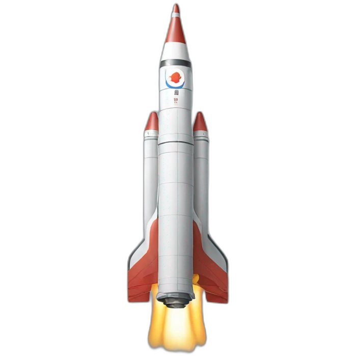 North Korean rocket emoji