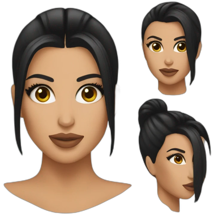 Kim Kardashian emoji