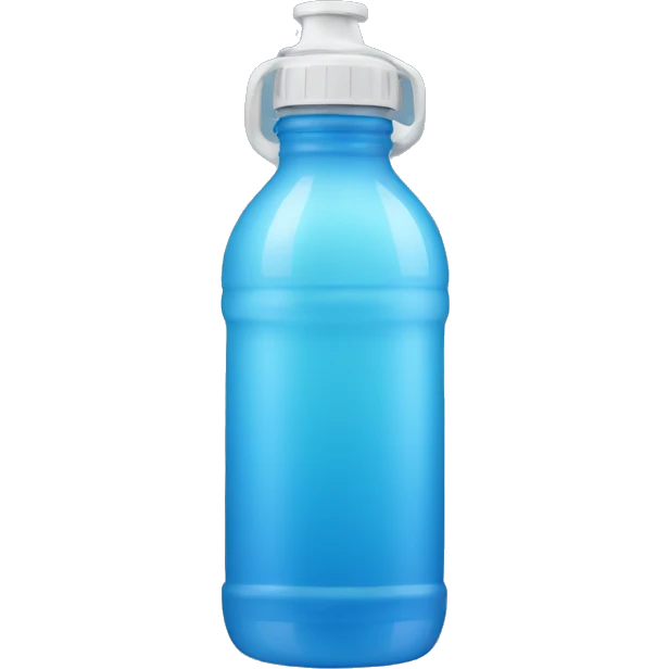 Water bottle emoji