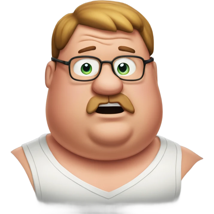 Fat buff Peter griffin  emoji