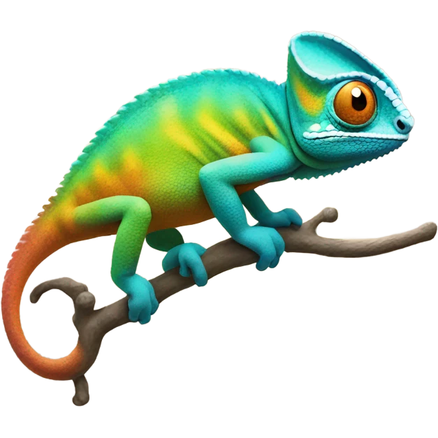 chameleon  look up emoji