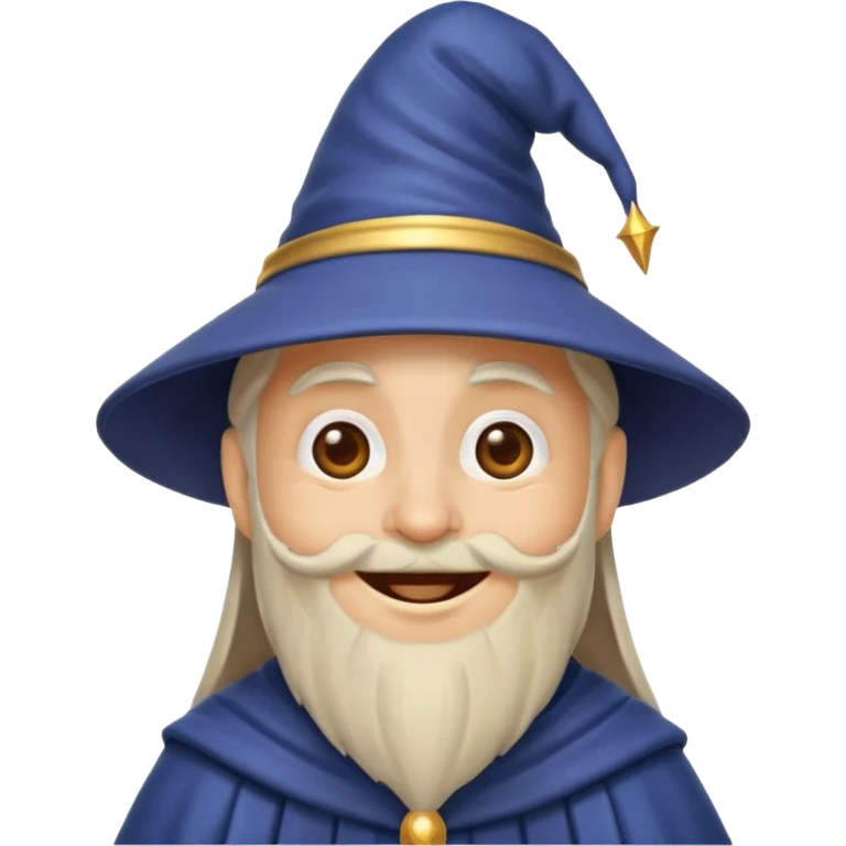 FUNNY WIZARD CLASSIC EMOJI emoji