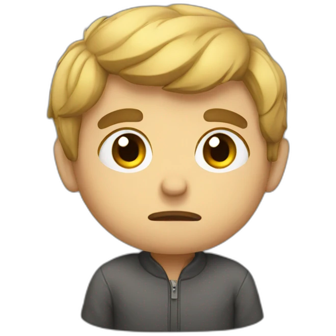 Sad guilhem emoji