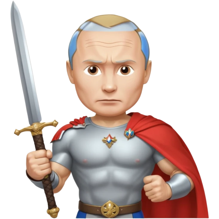 путин в силе шарж emoji