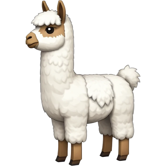 Minecraft llama emoji