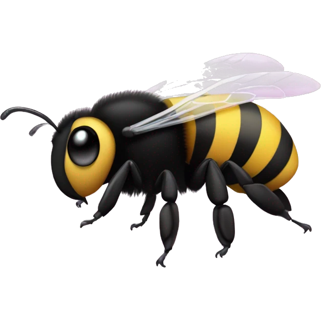 pink bumble bee emoji