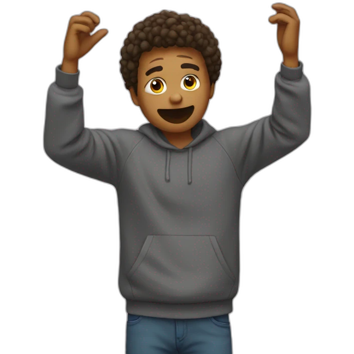 Personne qui dab emoji
