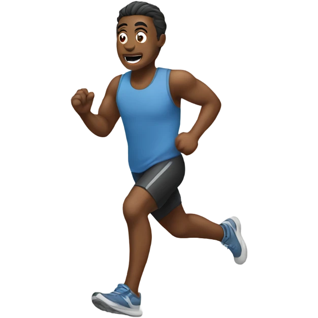 Running home  emoji