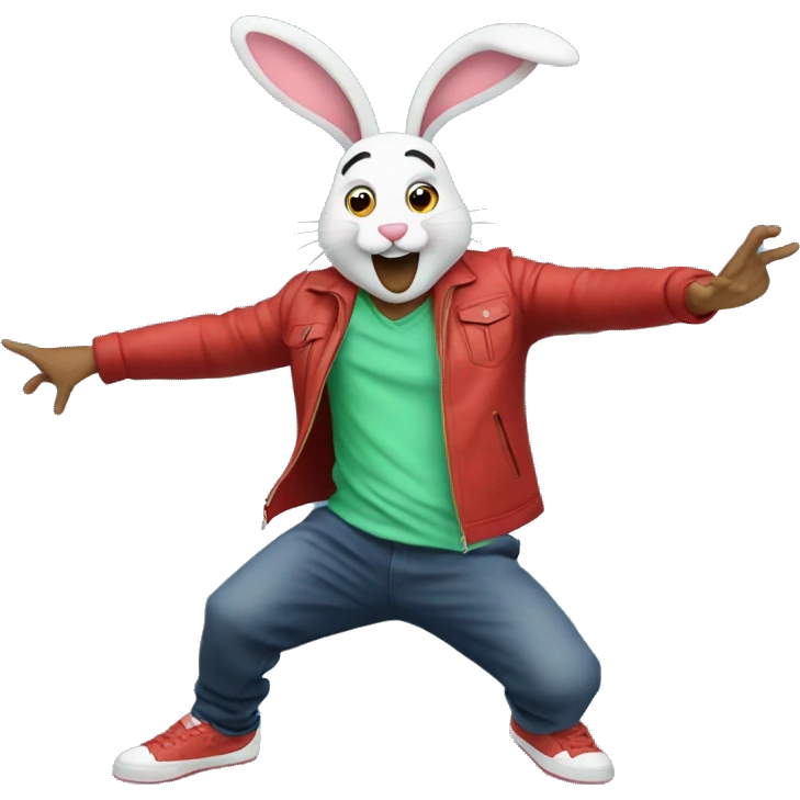 Bad bunny bailando salsa emoji
