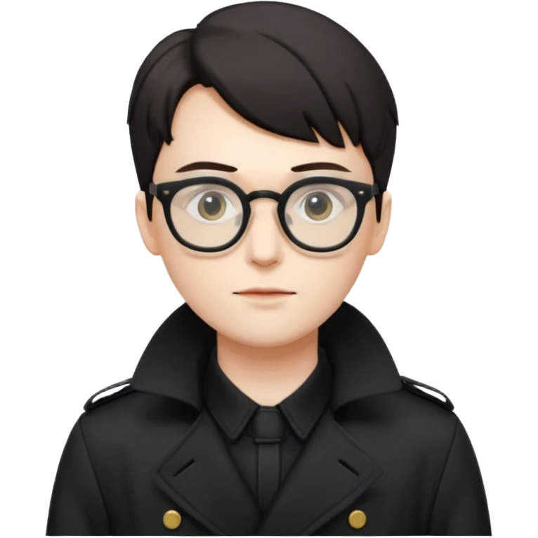 neo on glasses from matrix emoji