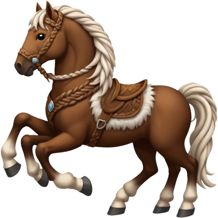 a viking horse emoji