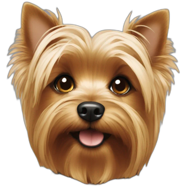 yorkie head tilt emoji