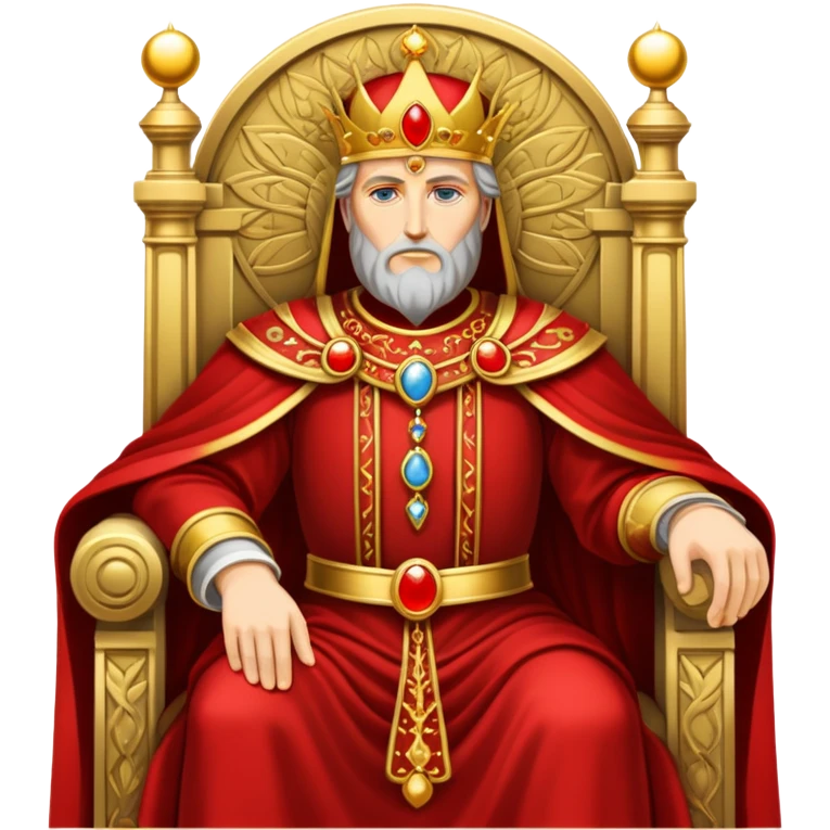 The emperor tarot card emoji