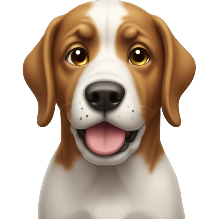 A dog that poops emoji