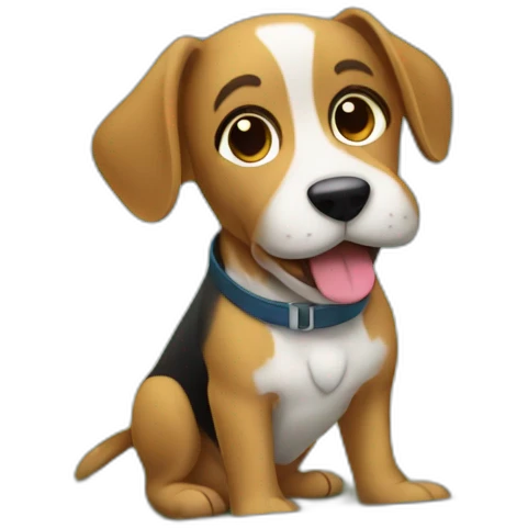 dog on laptoppc emoji
