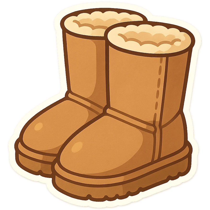 UGG boots emoji