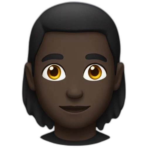black phanter emoji