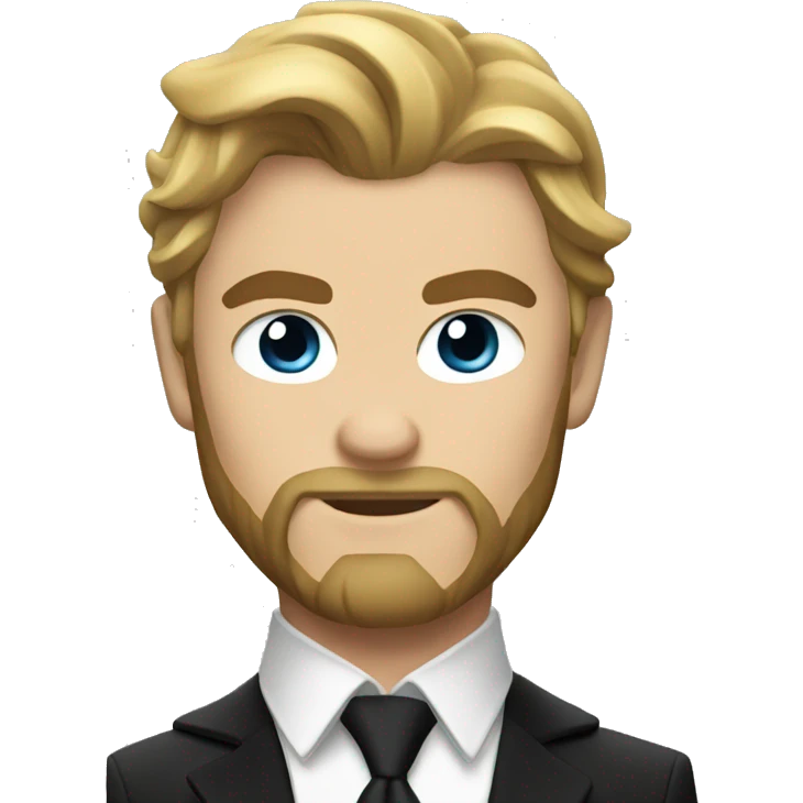 Thor in tux emoji