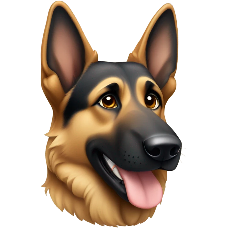 German shepherd emoji