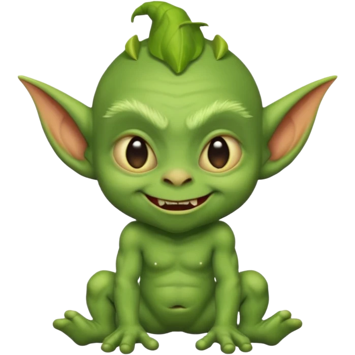 Goblin small baby   emoji
