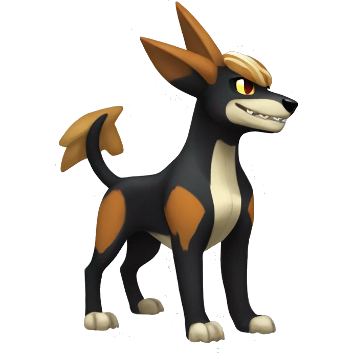  Cool Edgy Houndour-Houndoom-Cubone-Duskull-Fakémon  emoji