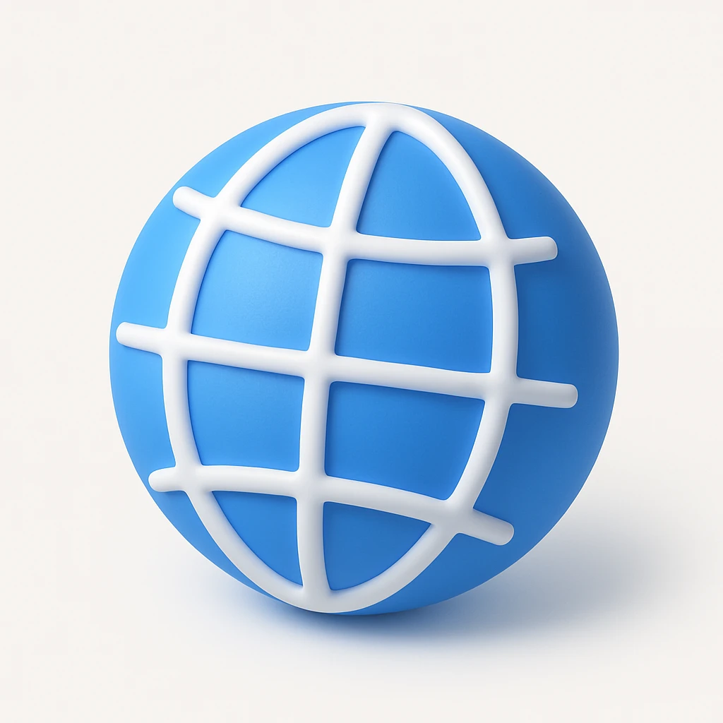 crystal globe emoji