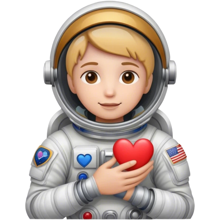 Atronaut love emoji