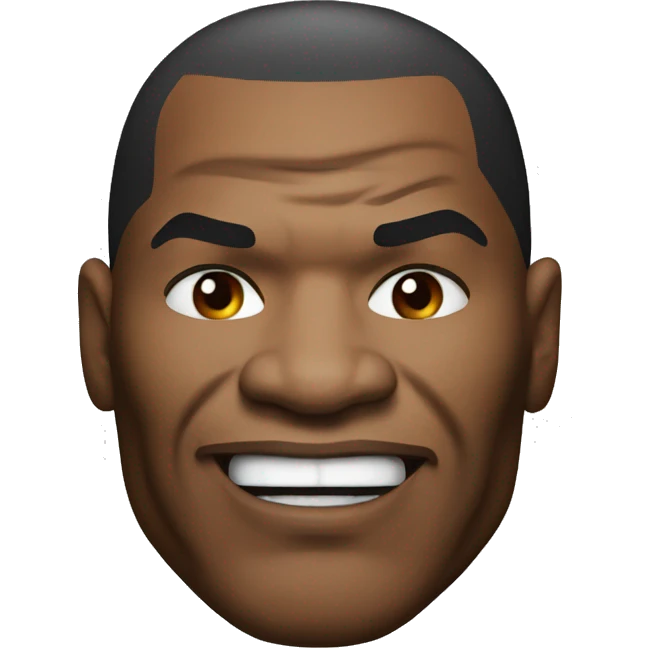 Mike Tyson Head emoji