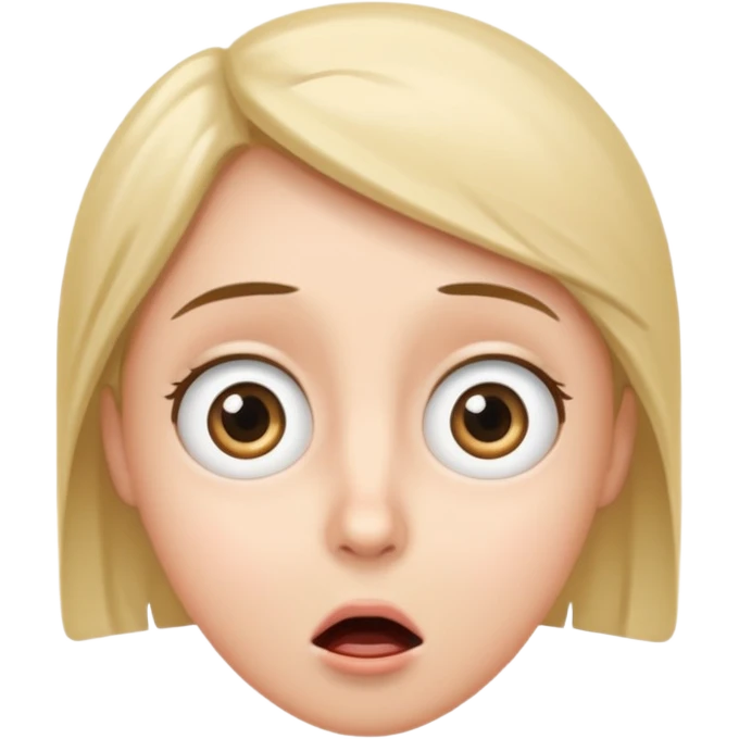 Face whit Eye pop for surpirse emoji