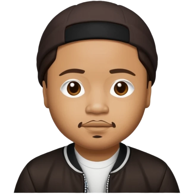 J-Boog of B2K with dark brown hair emoji