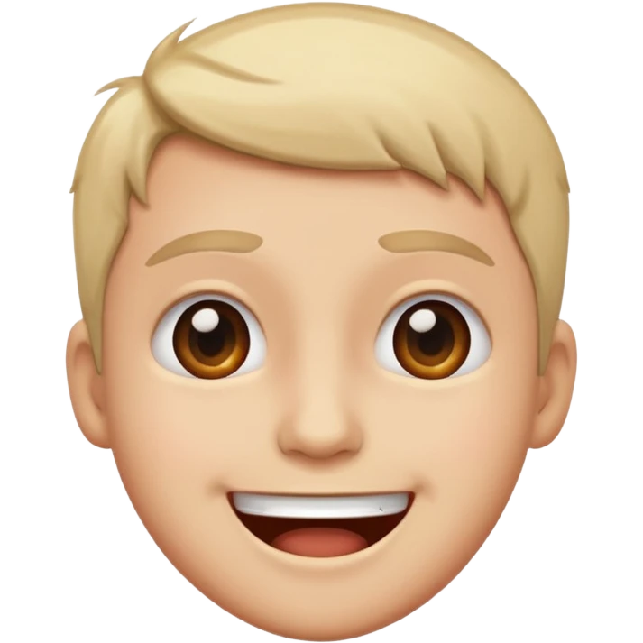 Pretending everything is ok when it's not emoji