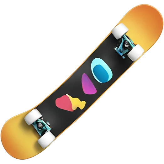 Snowboard emoji