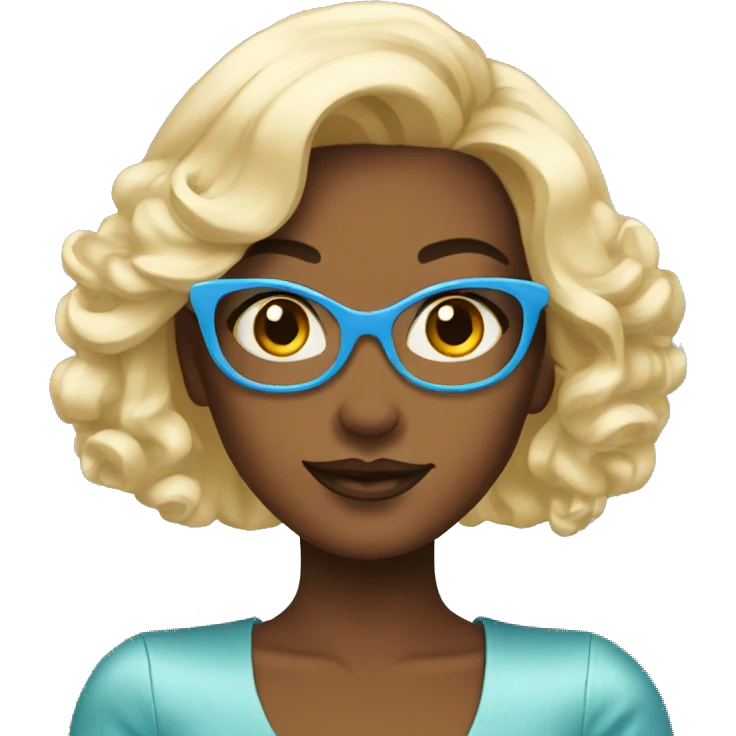 Glamour girl emoji