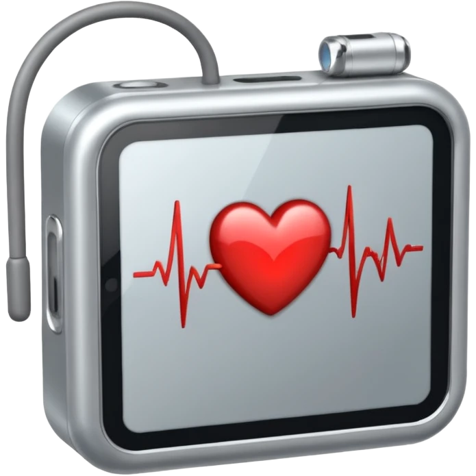 heart rhythm device emoji