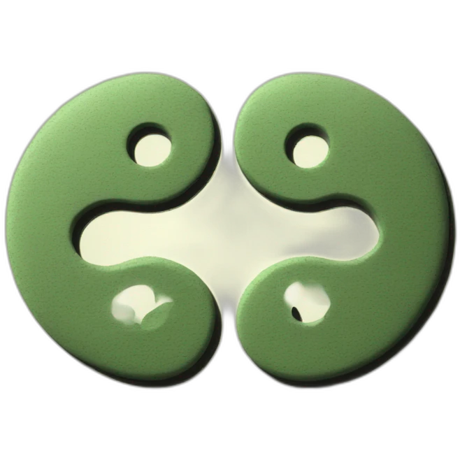 Money Yin Yang emoji
