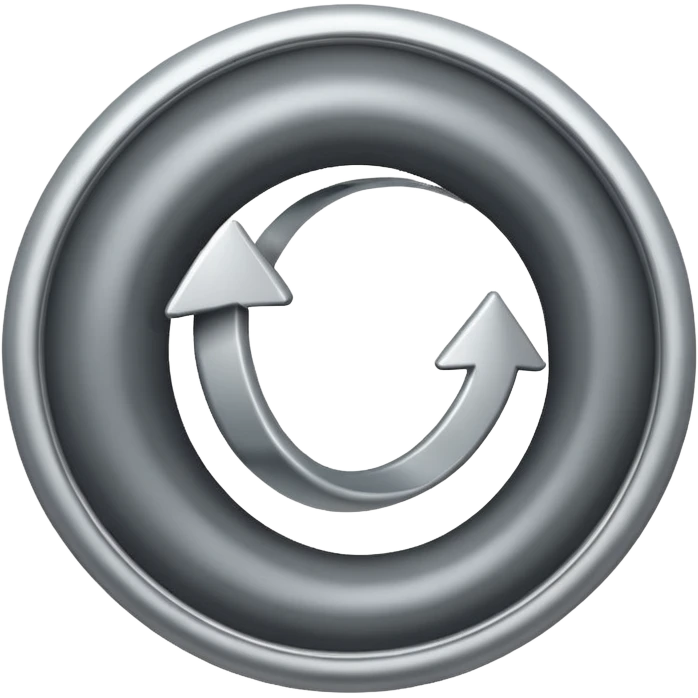 mac os single circled arrow emoji