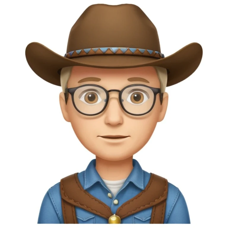 Cowboy nerd  emoji