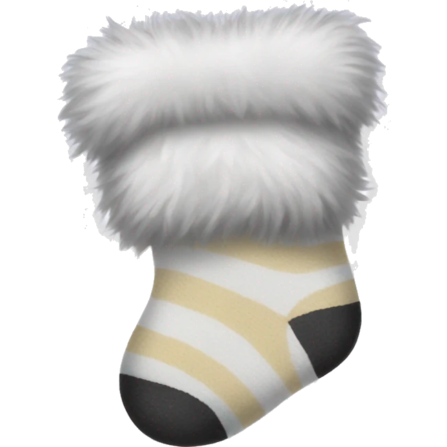 Fluffy socks  emoji