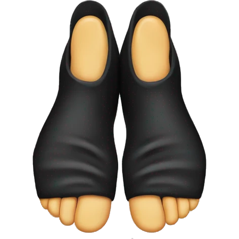 black feets emoji