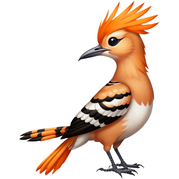 Hoopoe emoji
