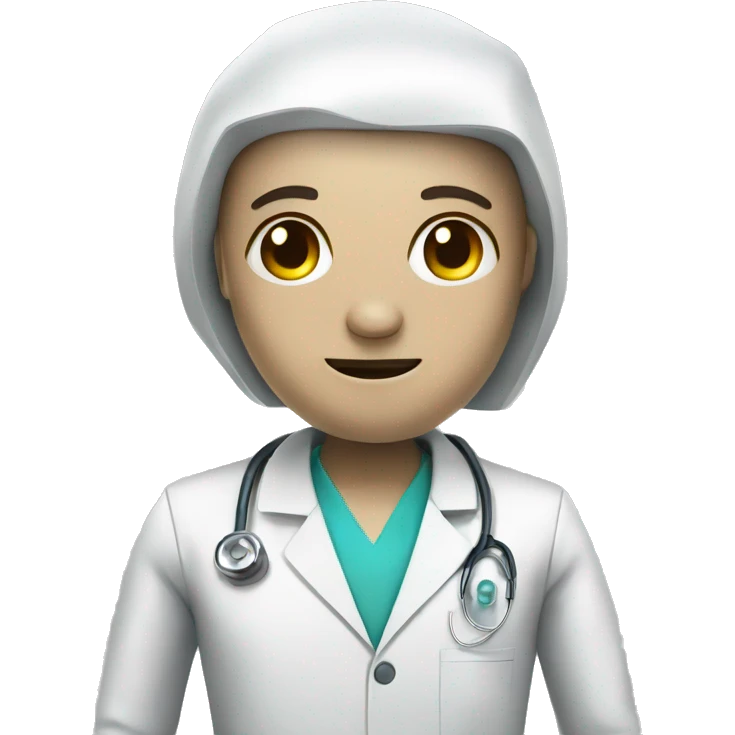 AI robot doctor emoji