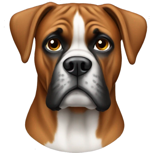 German boxer dog emoji
