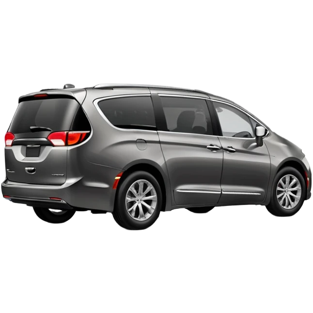 Dark gray Chrysler Pacifica  emoji