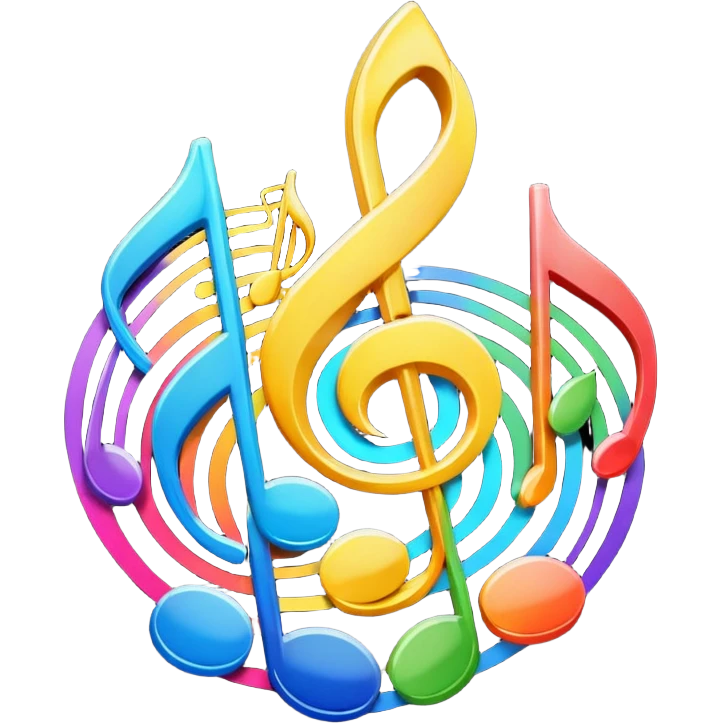 Music not with a black aura around it emoji