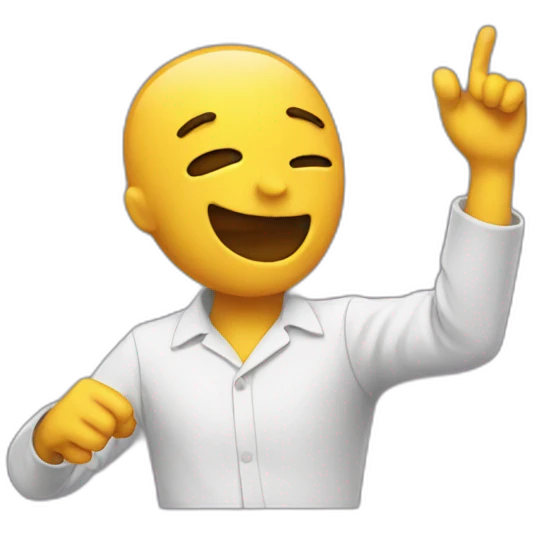Emoji dab emoji