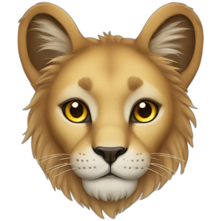 lion cat emoji